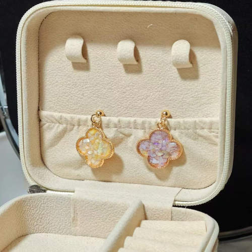螺钿耳饰古风手工饰品