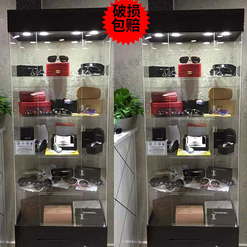 产品展示柜亚克力化妆品展架玻璃展柜手办展示架饰品精品礼品展柜