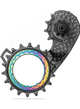 absoluteBLACK空心碳纤陶瓷超大变速器滑轮SRAM自行车后拨大导轮