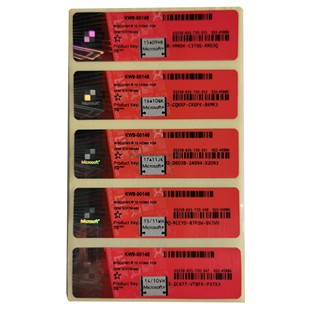 windows11/10/7 专业版家庭版IOT企业版LTSC工作站版激活COA标签