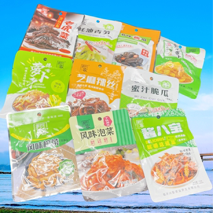 翔客酱八宝蜜汁脆瓜蒙山小萝卜风味泡菜耗油青笋70g老虎菜北酱瓜