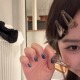 简约韩系风 2025新款 鸭嘴前额刘海一字侧边夹发夹子头饰头发卡子