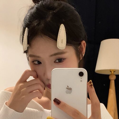 元气满满醋酸满钻甜美少女心发夹复古百搭韩系ins风刘海夹氛围感