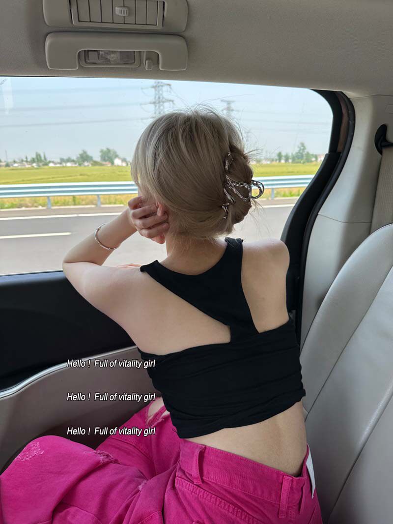 抓夹清冷小众线形鲨鱼夹