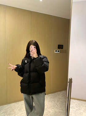 UH冬季运动棉服男保暖加厚防风面包服立领美式棉衣宽松训练棉衣