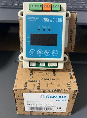 原装SANHUA三花电子膨胀阀控制驱动器 SEC611-R7 YCQB02L146