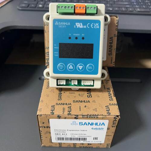 原装SANHUA 三花电子膨胀阀控制器 驱动器 SEC611-R7 YCQB02L146
