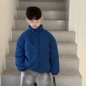 加厚保暖棉服 儿童帅气休闲棉衣外套男童韩版 貌貌妈家2025冬季 新品