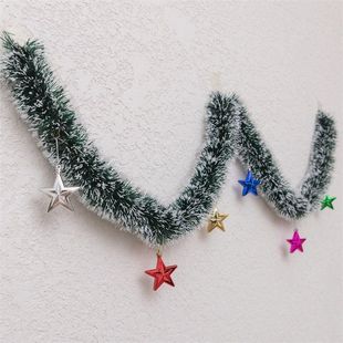 婚房布置彩条装 旦圣诞节彩带拉花彩条 饰毛条商场生日幼儿园挂饰元