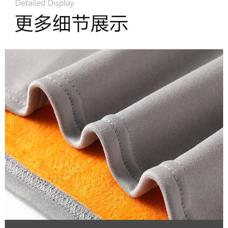秋冬保暖内衣加绒加厚男女黄金绒抗起球秋衣秋裤大码保暖套装