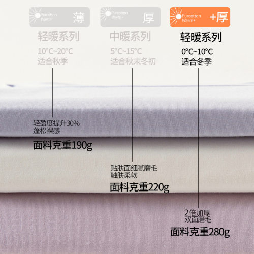 280g新款女士纯棉加厚A类高腰内穿保暖裤衬裤修身打底单件冬季