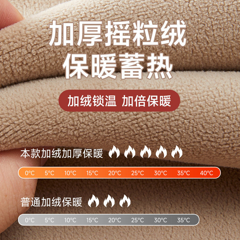 中老年保暖内衣套装加厚加绒开襟妈妈针织开衫外套奶奶外穿秋衣冬
