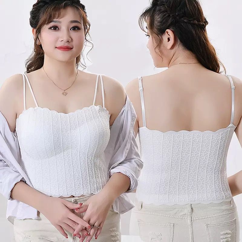 直销高弹力收副乳美背小背心百搭无痕外穿吊带上衣女