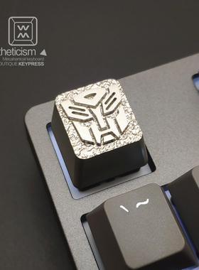 变形金刚OL金属机械键盘个性键帽 ESC R4区 铝合金阳极透光键帽