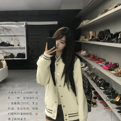 F071611春秋款棒球服尹千金时尚