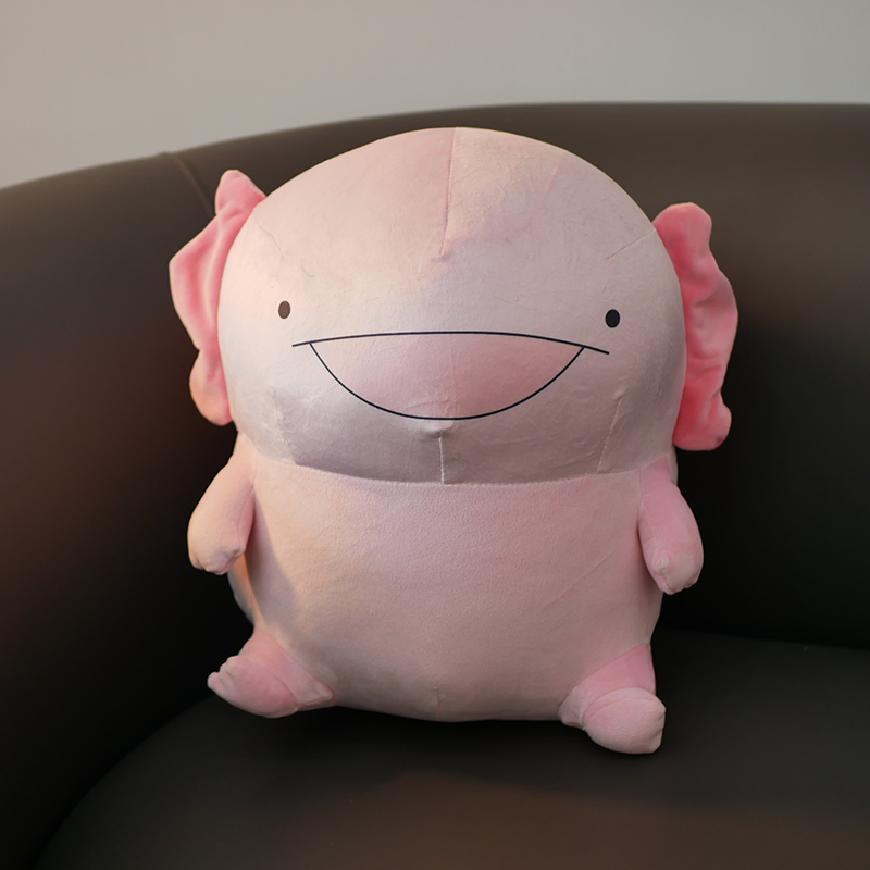 日本六角恐龙蝾螈 沙雕猫 玩偶抱枕可爱毛绒玩具公仔礼品礼物