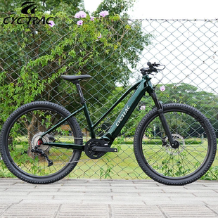 赛途 EC1高端定制八方中置电机助力车油碟刹越野户外山地车Travel