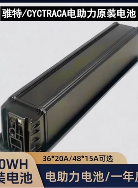 骓特电助力原装电池锂电池48V13AH 36V16AH M600中置电机车架专用