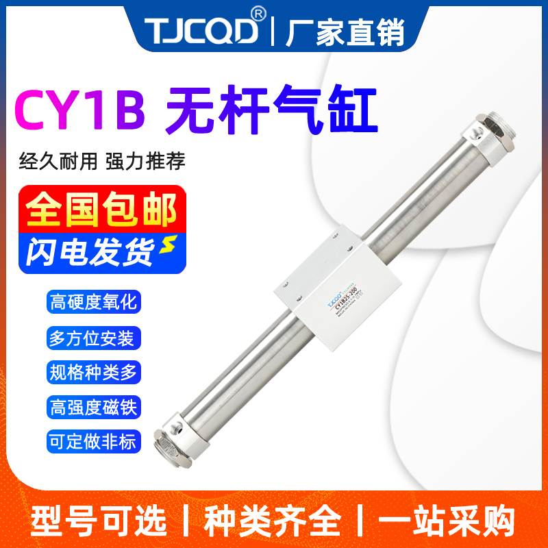 TJCQD大推力无杆气缸CY3B