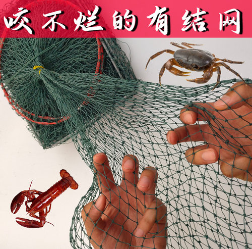 有结网虾笼渔网鱼笼有结鱼网捕虾网加厚捕鱼笼逮螃蟹笼龙虾养殖笼