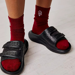 HOKA Unisex ORA Luxe Recovery Slide 户外男女运动厚底休闲拖鞋