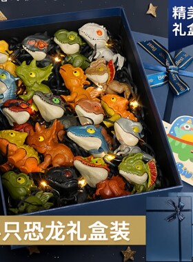网红咬手指侏罗纪霸王龙玩具