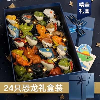 网红咬手指侏罗纪霸王龙玩具