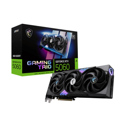 MSI魔龙GeForceRTX 5060 8G GAMING TRIO OC适用电竞游戏设计显卡