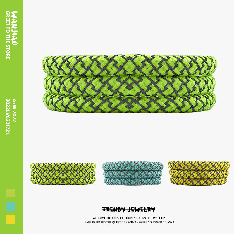 适配椰子yeezy350反光3m男女满天星黑色天使鞋带系圆形700aj1原装