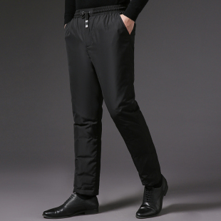 男外穿加厚保暖白鸭绒青年羽绒棉裤 专柜正品 羽绒裤 户外时尚 男 男士