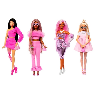 Barbie Deluxe Style Doll时尚达人风尚造型芭比娃娃节日生日礼物