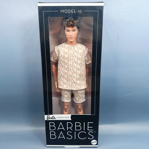 珍藏版Barbie Basics model10时尚达人芭比娃娃玩具节日生日礼物