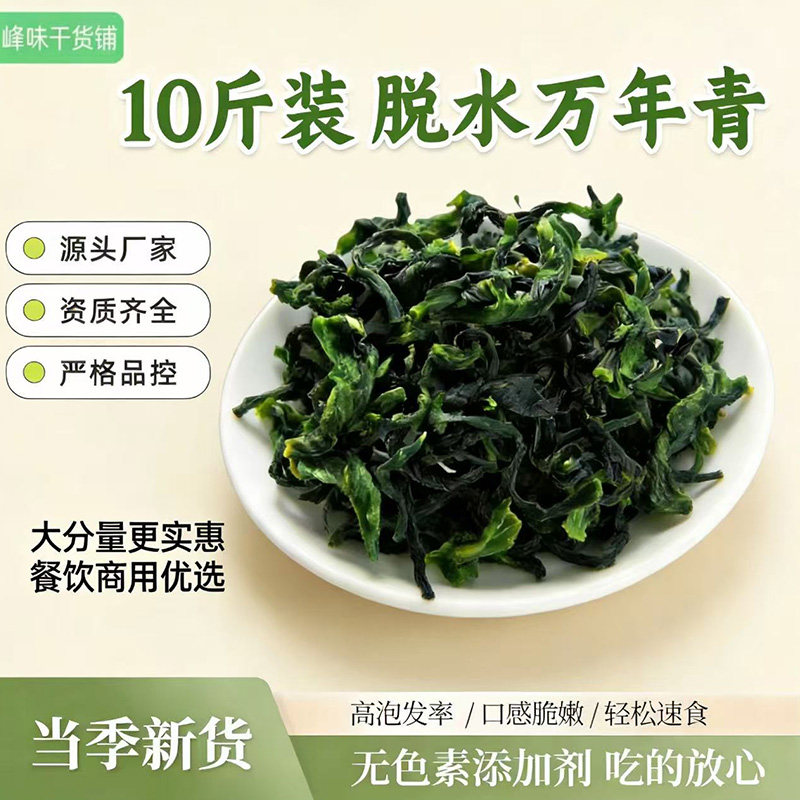青菜干10斤新货宁波特产万年鲜嫩菜心商用脱水蔬菜橄榄菜芯凉拌菜