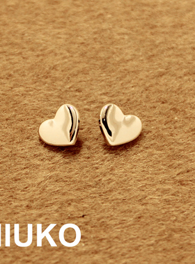 NIUKO辅料 衬衫针织扣 淡金色 爱心鸡桃心形塑料纽扣钮扣子专卖