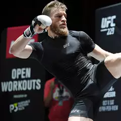 Ufc Conor Mcgregor Compression Clothing Mixed Martial Arts Training Clothing Short-Sleeved T-Shirt Tight-Fitting High-Elastic Sports Quick-Drying