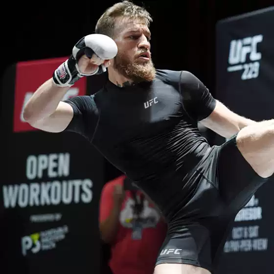 Ufc Conor Mcgregor Compression Clothing Mixed Martial Arts Training Clothing Short-Sleeved T-Shirt Tight-Fitting High-Elastic Sports Quick-Drying