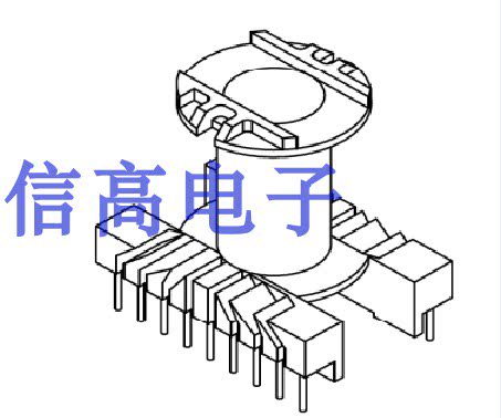 ER42磁芯骨架立式9+9针