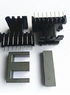 EE40EI40变压器元件EE40EI40磁芯骨架立式8+8针