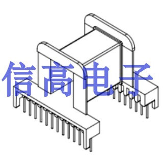 EE65卧式13+13骨架+磁芯
