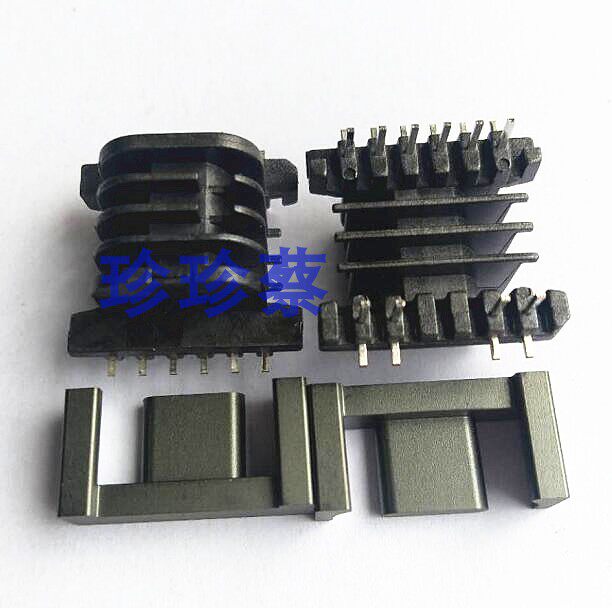 EE19变压器磁芯卧式多槽骨架