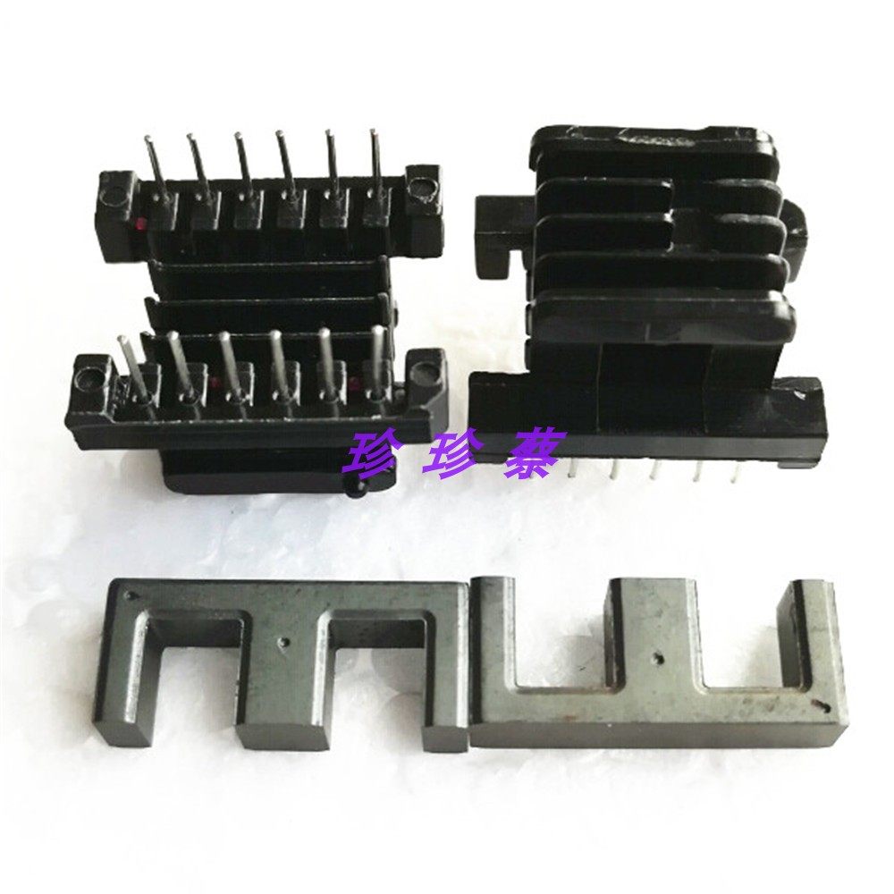 磁芯锰锌铁氧体加EE19骨架4槽卧