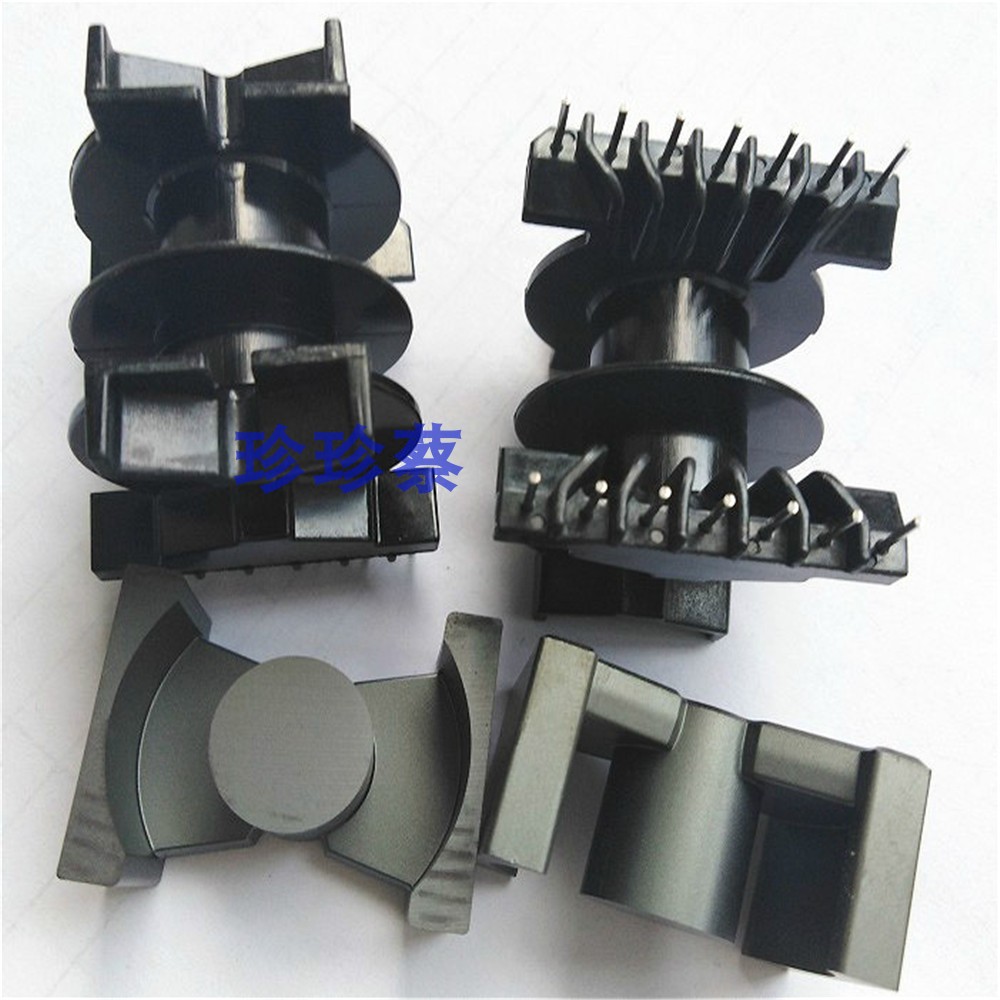 变压器磁芯骨架立式双槽6+6针