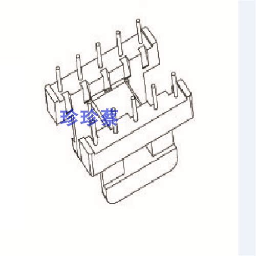 EE25变压器磁芯骨架卧式骨架