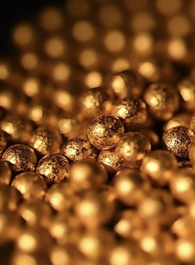 24K纯金箔黄金块铂金属薄片含金量99包中药丸包金衣水泛丸大尺寸