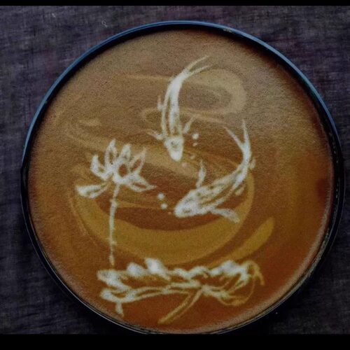 宋代点茶白茶粉包装寿眉绿茶粉