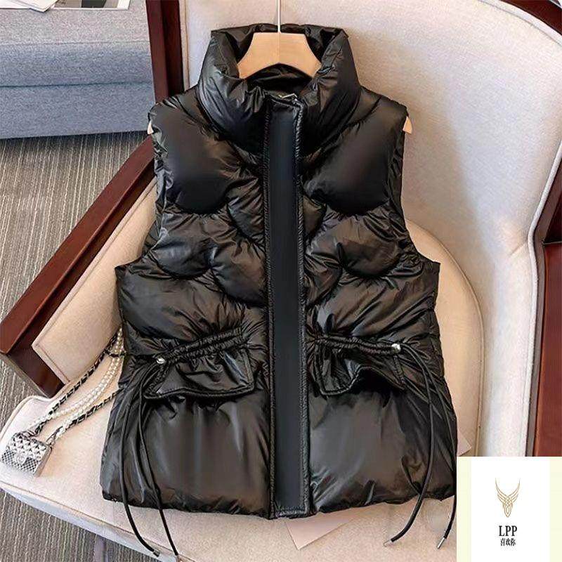 特大码200斤胖MM加厚羽绒棉服马甲女2024秋冬高级感坎肩马夹外套,女装/女士精品,马夹,淘宝优惠券,粉丝福利购,淘宝优惠卷