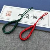 手工编织短绳金刚结手机小挂绳防摔指环扣钥匙链防丢挂饰挂绳短款
