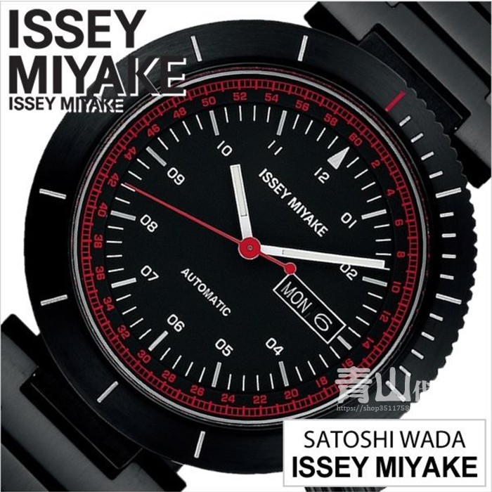 【日本代购】ISSEY MIYAKE三宅一生W系列自动机械男表NYAE701/001