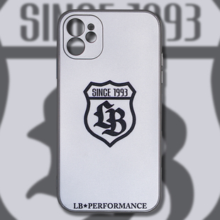 JDM非车贴纸创意LBWK改装车改装文化金属质感软壳手机壳iPhone16 pro Max仿金属款适用于苹果iPhone系列