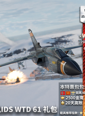 War thunder 战争雷霆  德系狂风Tornado IDS WTD 61 礼包